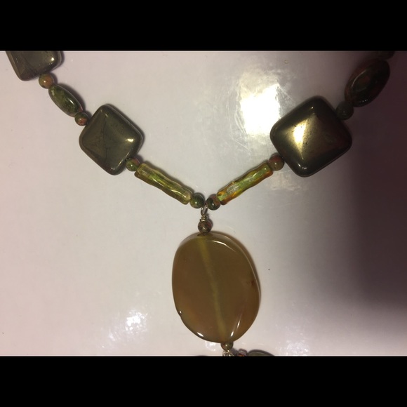 Necklace with Agate pedant - Picture 6 of 8